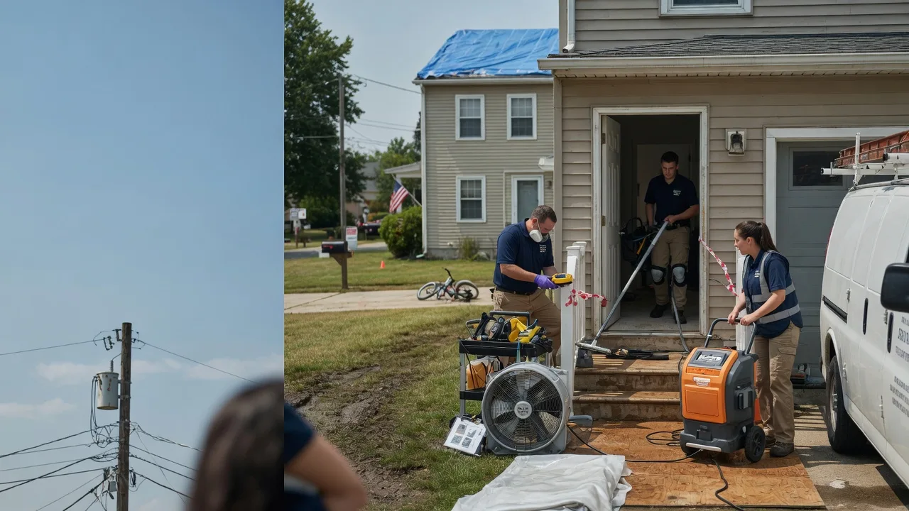 Water Damage Repair in Rice, TX near me